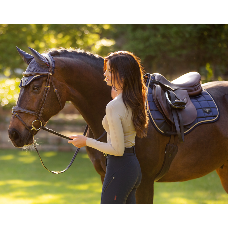 LeMieux Loire Classic GP Square - Dusk Blue-5