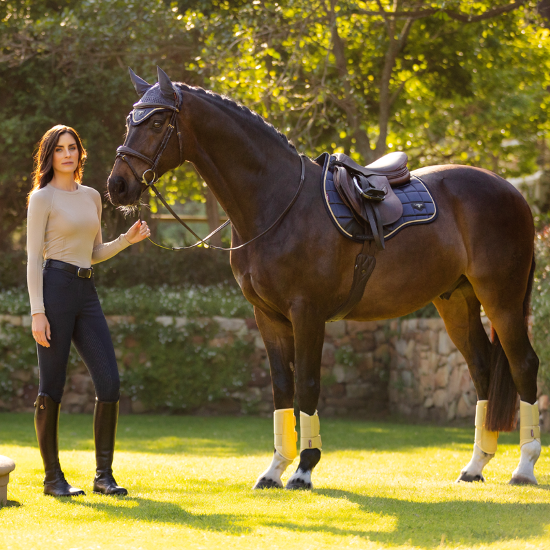 LeMieux Loire Classic GP Square - Dusk Blue-6