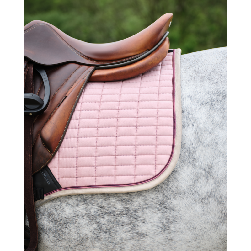 LeMieux Suede Close Contact Square - Blossom-3