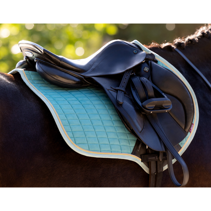 LeMieux Suede Close Contact Square - Lagoon-2