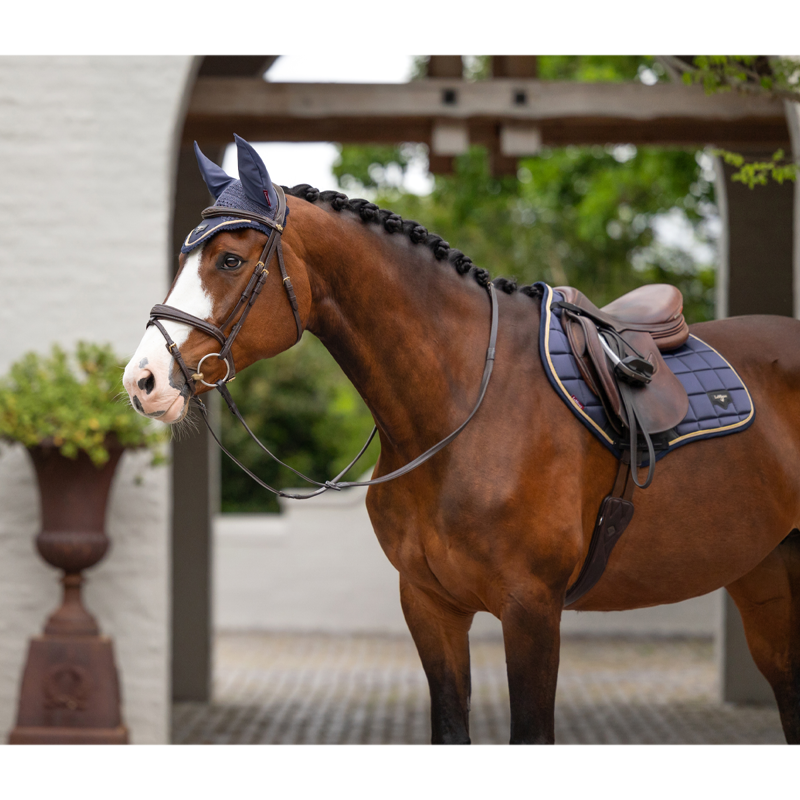 LeMieux Loire Classic Close Contact Square - Dusk Blue-3