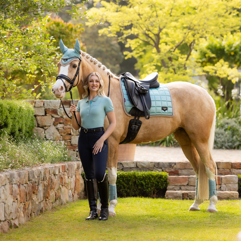 LeMieux Loire Classic Dressage Square - Aqua-7
