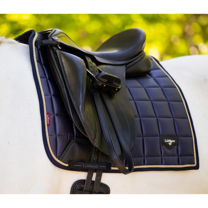 LeMieux Loire Classic Dressage Square  - Dusk Blue-1