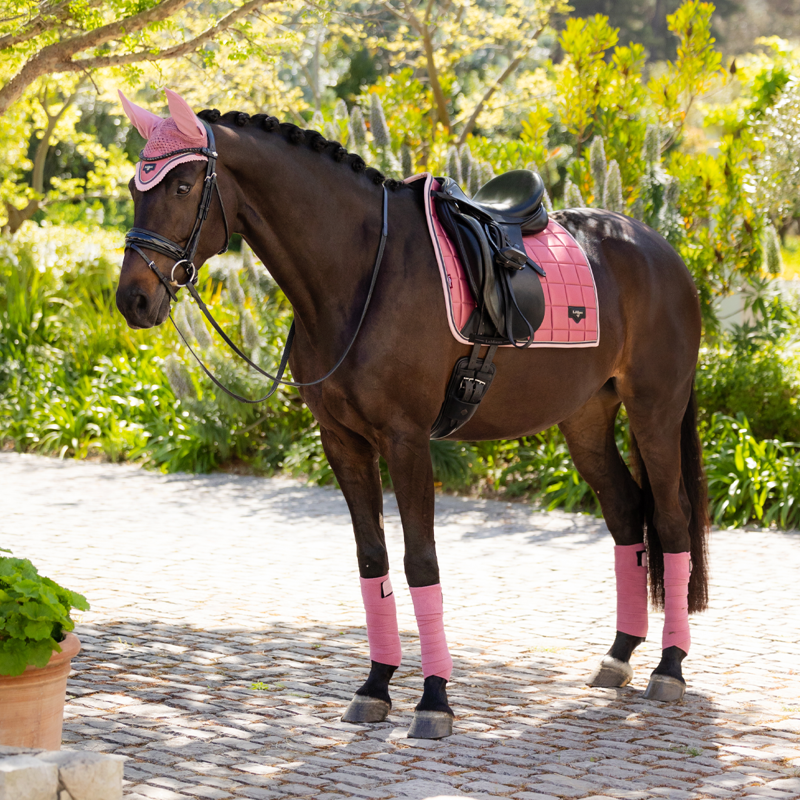 LeMieux Loire Classic Dressage Square  - Peony-3