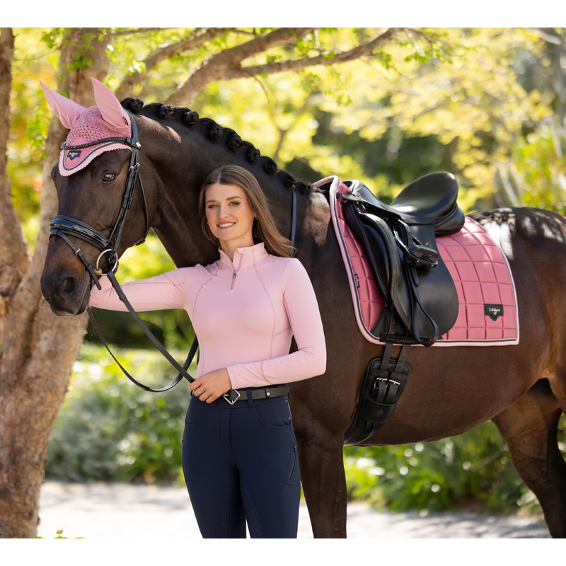 LeMieux Loire Classic Dressage Square  - Peony-4