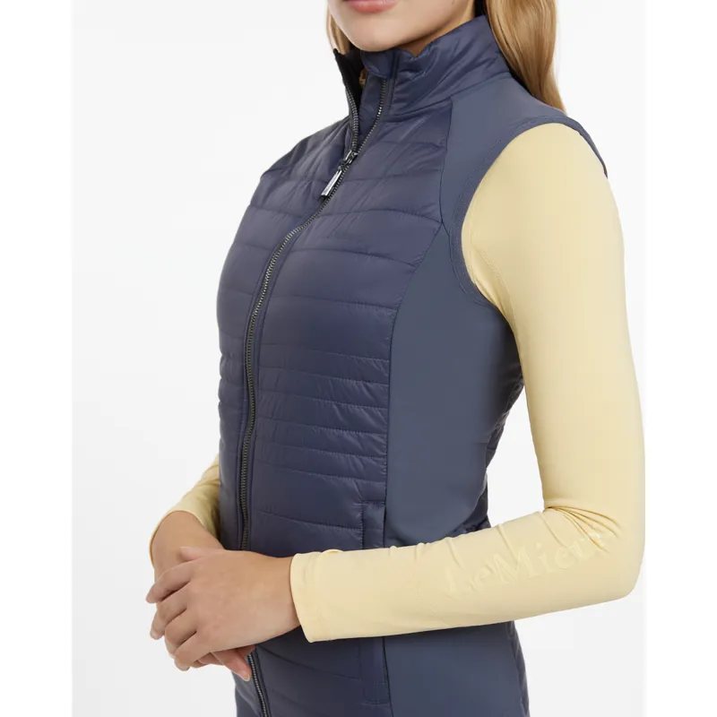 LeMieux Ladies Juliette Gilet - Dusk Blue-2