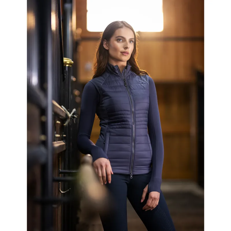 LeMieux Ladies Juliette Gilet - Dusk Blue-6