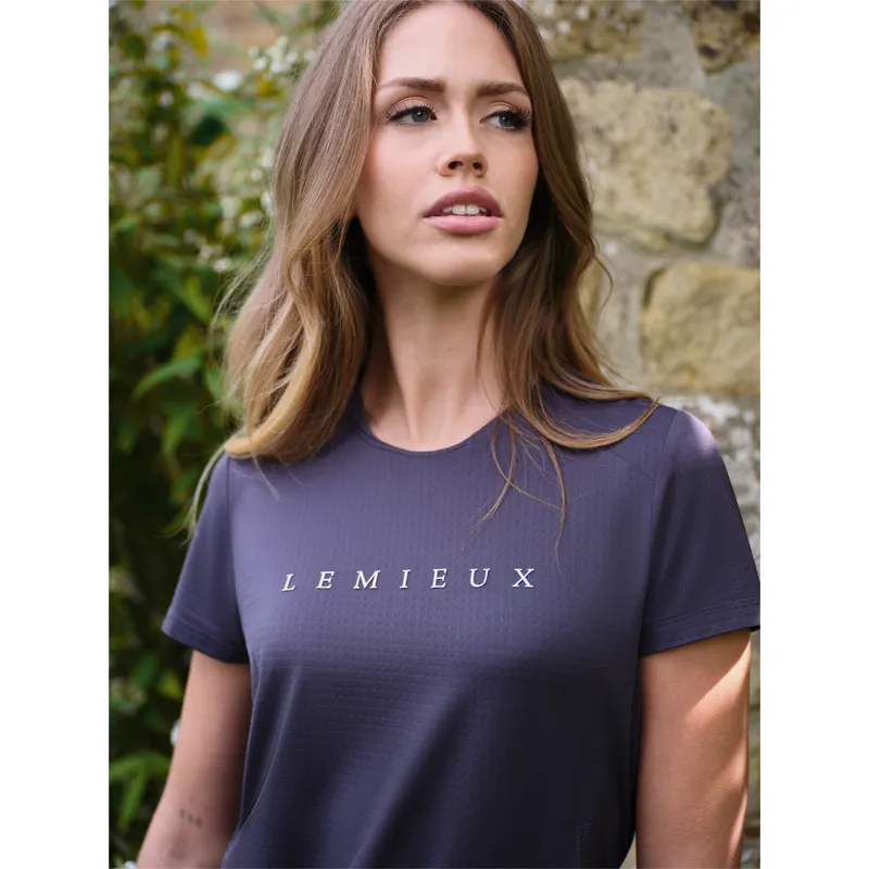LeMieux Sports T-Shirt - Dusk Blue-3