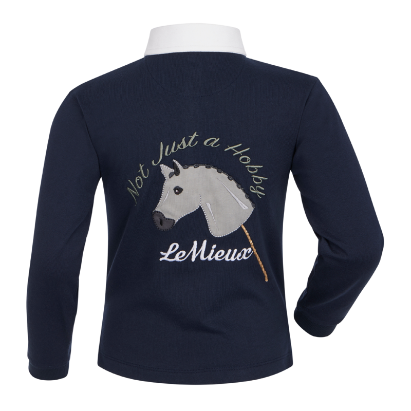LeMieux Mini Roman Rugby Shirt - Navy-1
