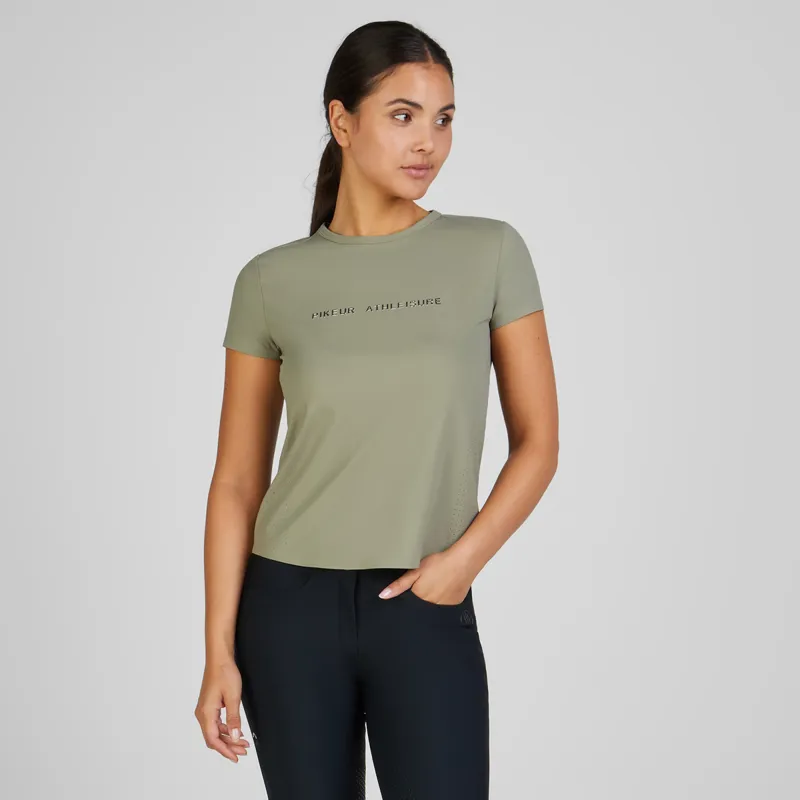 Pikeur Athleisure Ladies Function T-Shirt - Light Moos-2