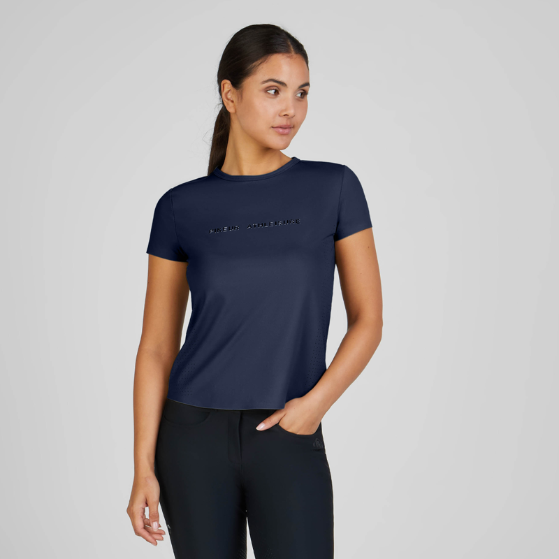 Pikeur Athleisure Ladies Function T-Shirt - Graphite Blue-2