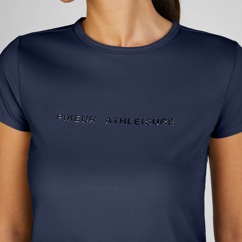 Pikeur Athleisure Ladies Function T-Shirt - Graphite Blue-5