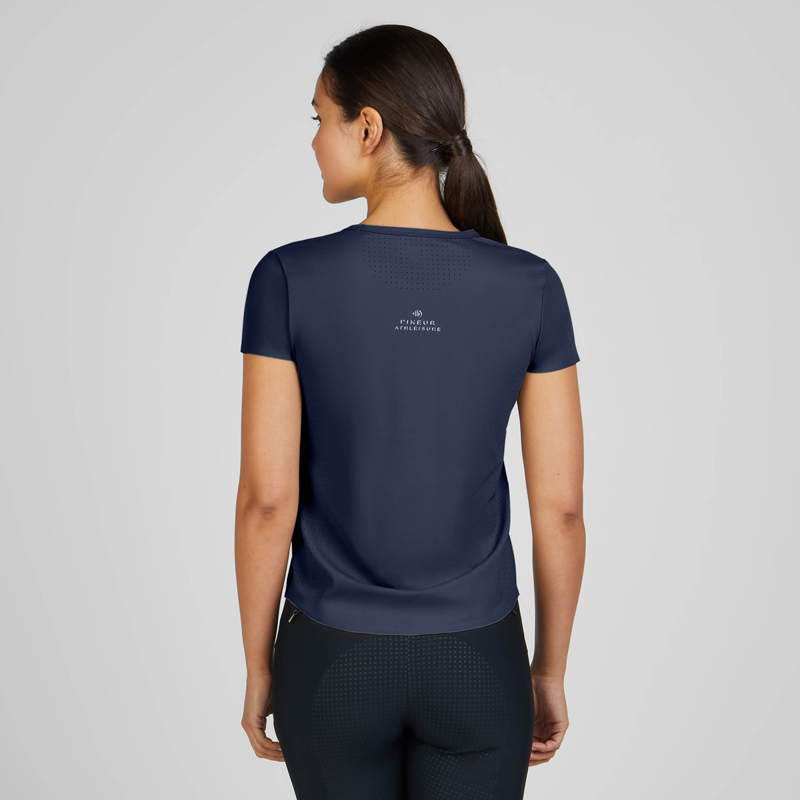 Pikeur Athleisure Ladies Function T-Shirt - Graphite Blue-3