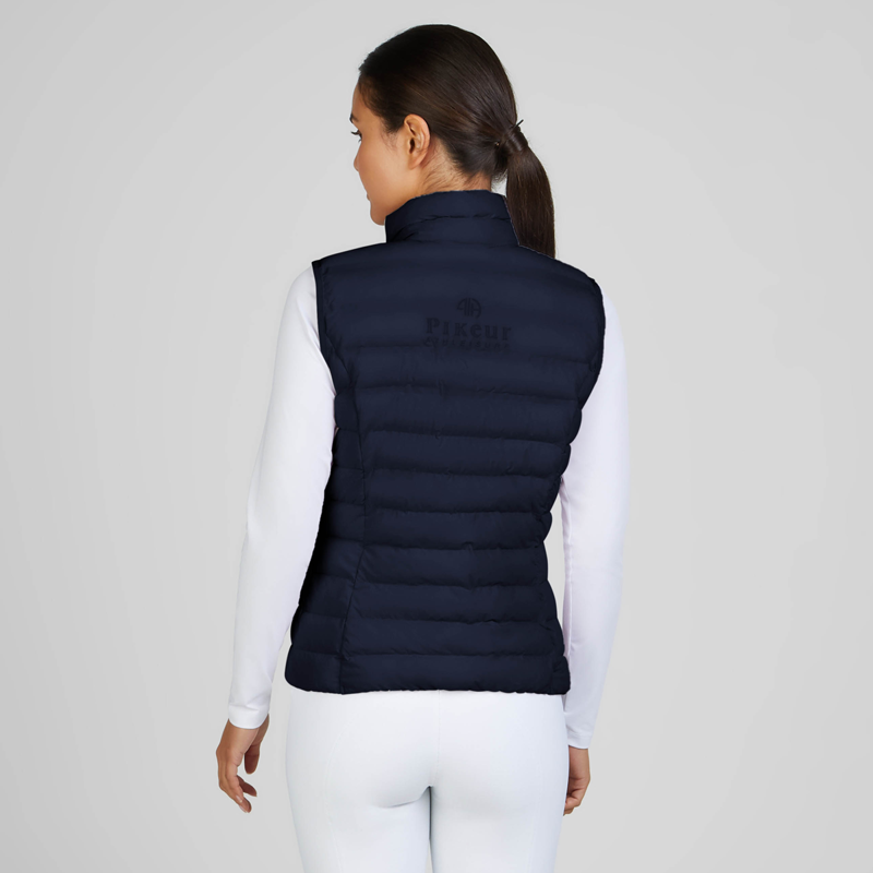 Pikeur Athleisure Ladies Quilted Gilet - Night Blue-3