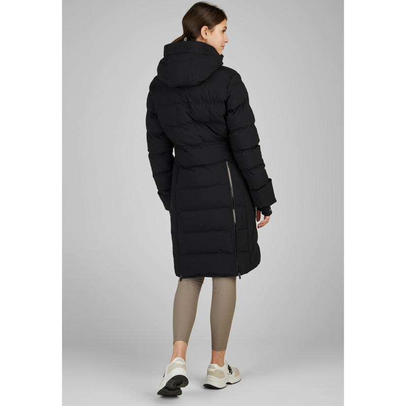Pikeur Ladies Athleisure Rain Coat - Black-7