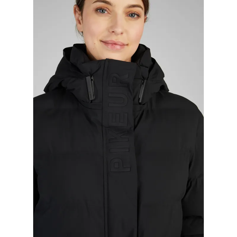 Pikeur Ladies Athleisure Rain Coat - Black-4