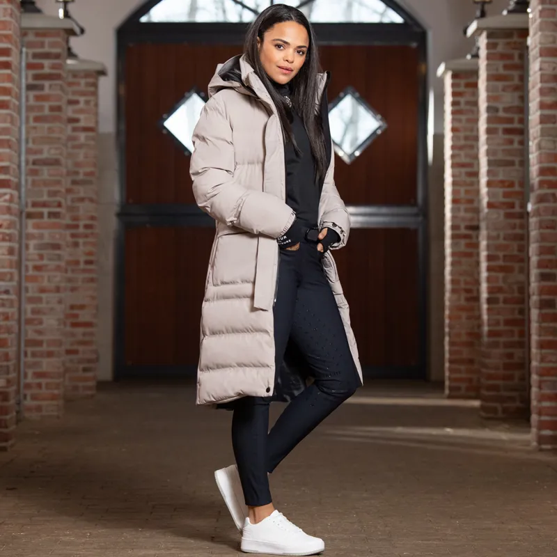 Pikeur Ladies Athleisure Rain Coat - Sandstorm-3