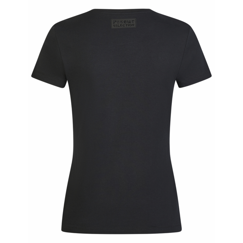 Pikeur Ladies Cotton T-Shirt - Black-1