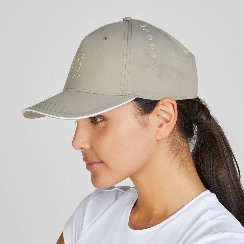 Pikeur Sports 3D Print Cap - Light Moos-2
