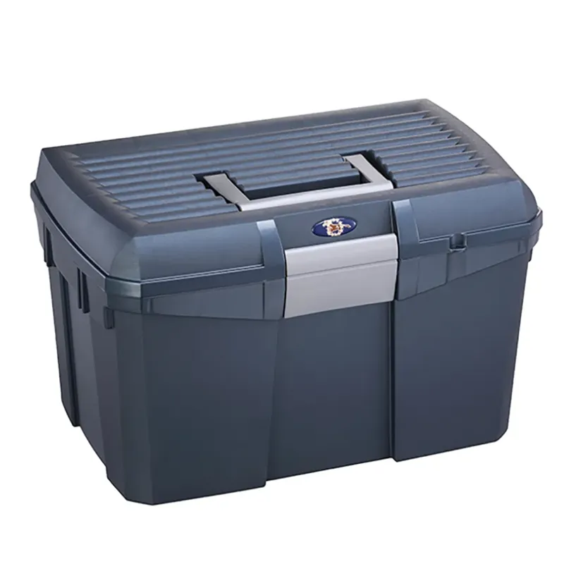 Plastica Panaro Tack Box - Midnight Blue