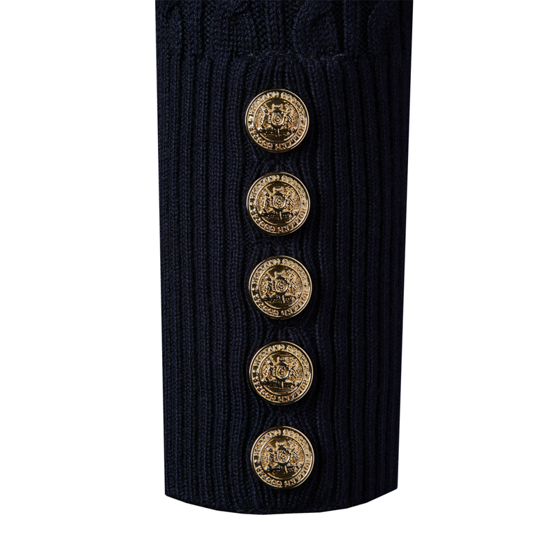 Holland Cooper Princeton Crew Neck Knit - Ink Navy-7