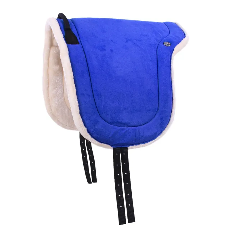 QHP Bareback Pad - Cobalt Blue