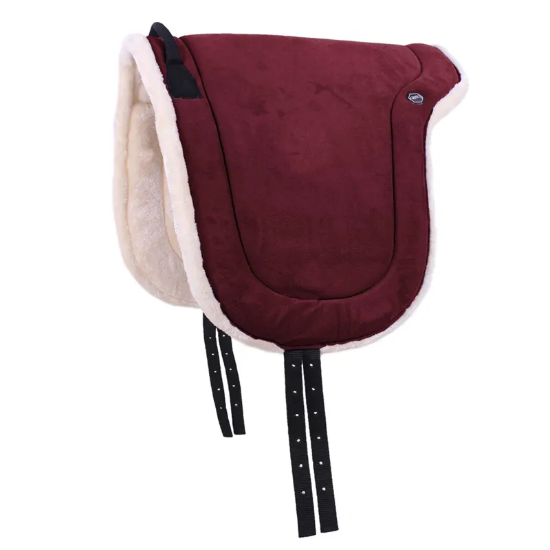 QHP Bareback Pad - Burgundy