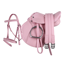 QHP Complete Saddle Set - Pink - Pony