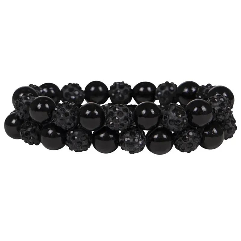 QHP Hair Scrunchie Twinkle - Black