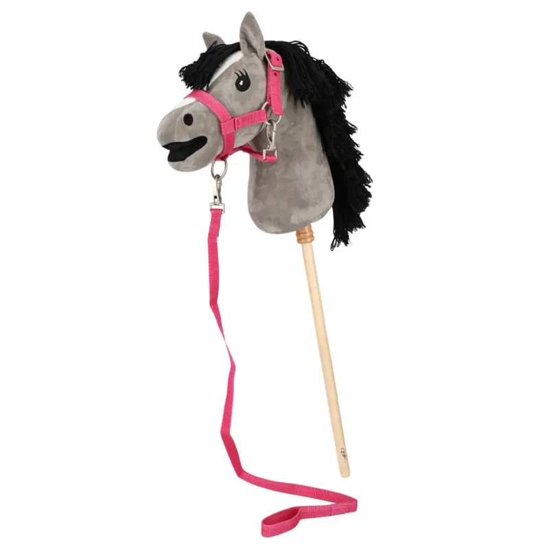 QHP Hobby Horse Headcollar Set - Fuchsia