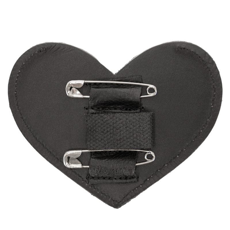 QHP Number Holder - Silver Heart-1