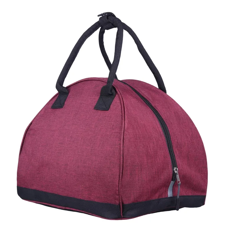 QHP Safety Helmet Bag - Burgundy-1