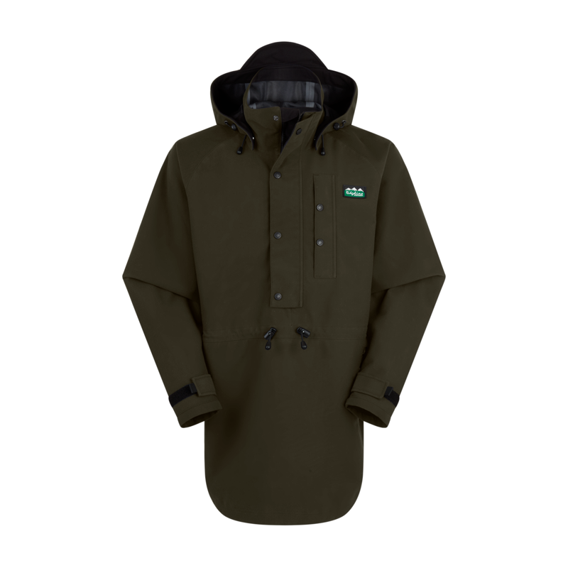 Ridgeline Men's Monsoon Classic Smock - Deep Forest-7