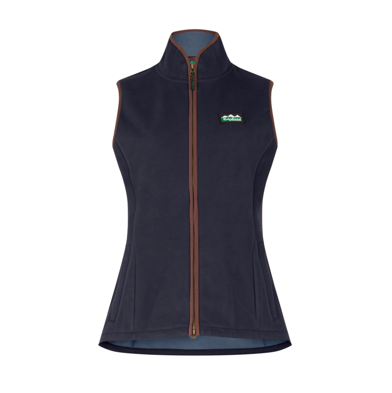 Ridgeline Women's Kodiak Fleece Gilet - Navy-6