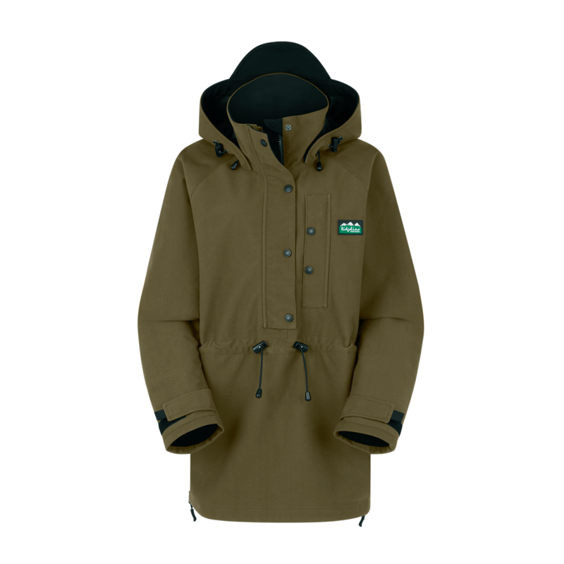 Ridgeline Women's Monsoon Classic Smock - Teak-8