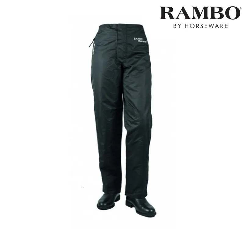 Horseware Rambo Waterproof Pull Ups Long - Black
