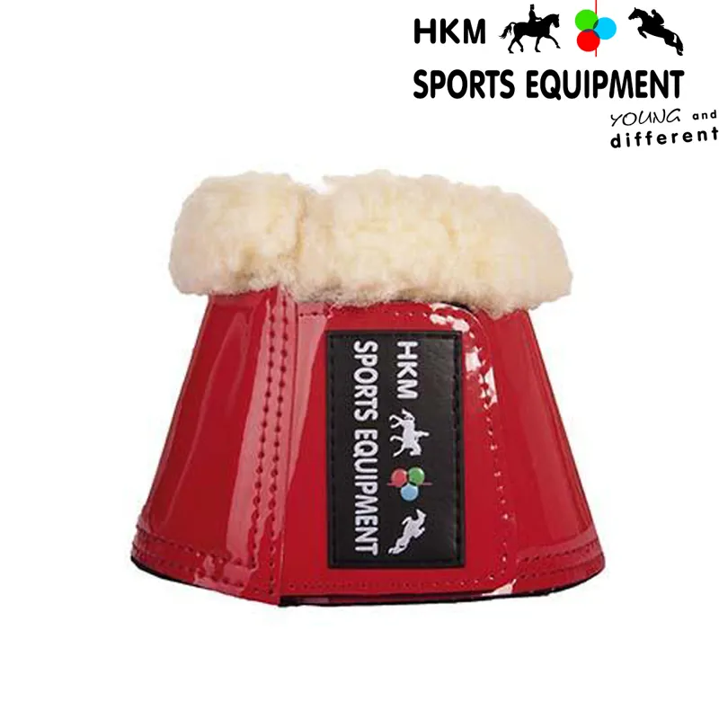 HKM Patent Comfort Overreach Boots - Red