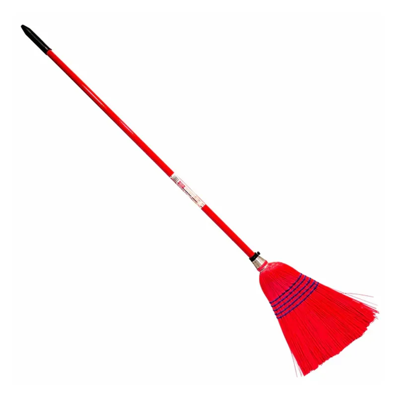 Red Gorilla Standard Plastic Deluxe Broom - Red