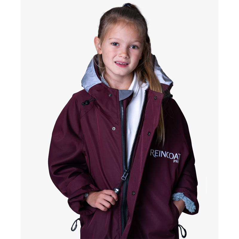 Reincoat Pro - Kids - Burgundy-4