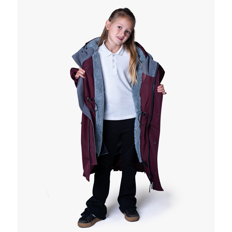 Reincoat Pro - Kids - Burgundy-3