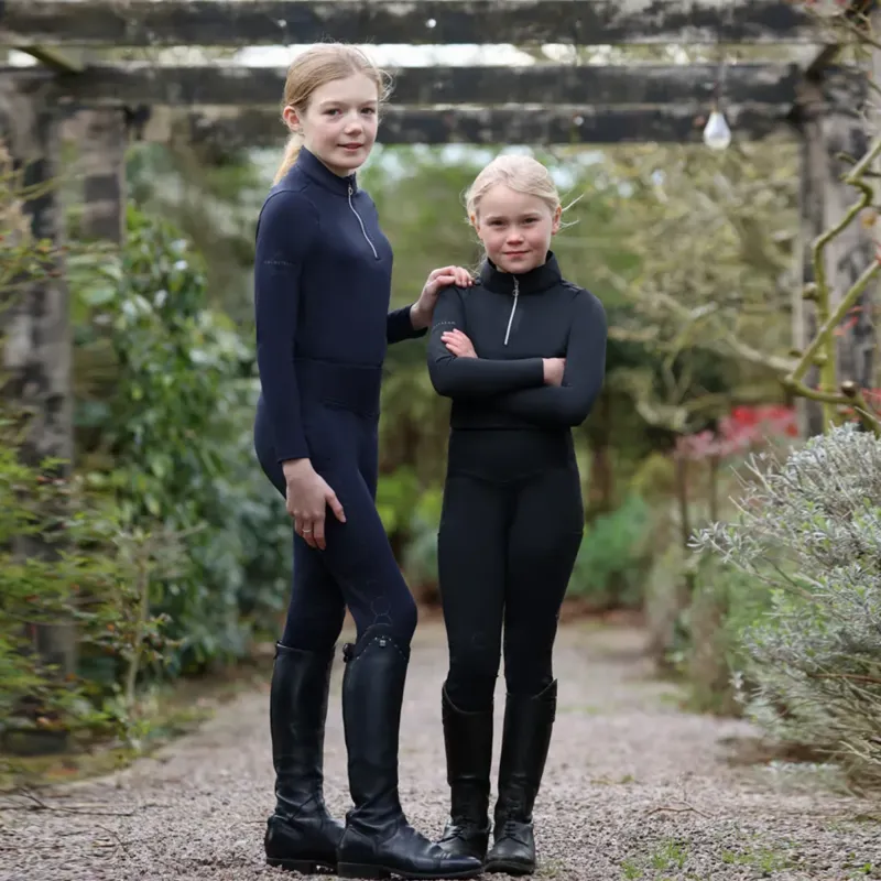 Coldstream Next Generation Ecclaw Elite Compression Riding Tights - Black-4