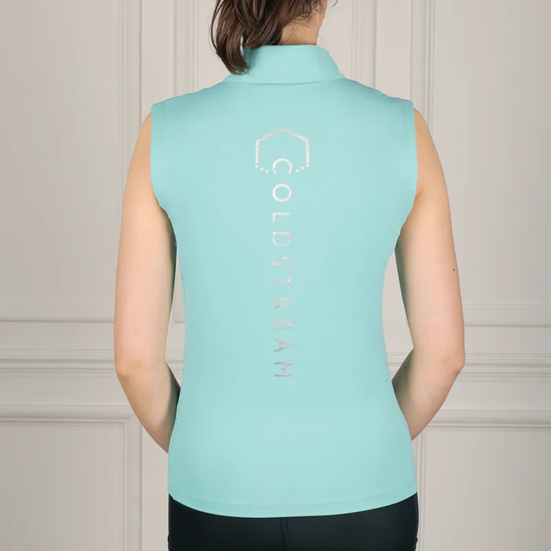 Coldstream Cranshaws Sleeveless Base Layer - Baltic Blue-1