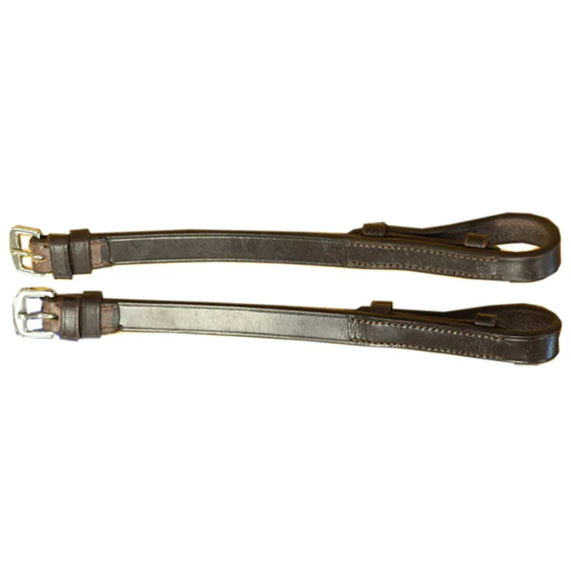 Mackey Classic Cheek Pieces - Brown 3/4in