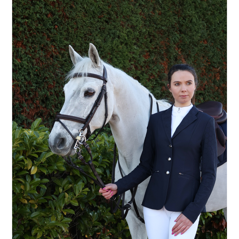 Coldstream Oxnam Competition Show Jacket - Navy-4