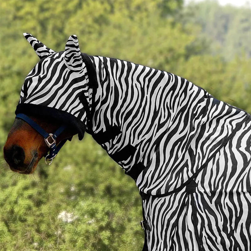 Waldhausen Anti-Fly Rug Neck Piece - Zebra