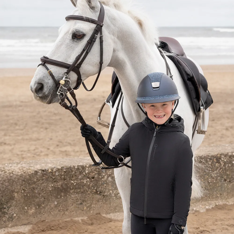 Coldstream Next Generation Child's Nenthorn Waterproof Jacket - Black-6