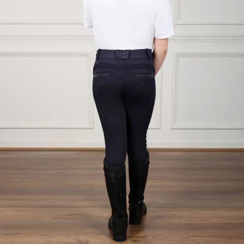 Coldstream Next Generation Child's Eckford Crystal Breeches - Navy-3