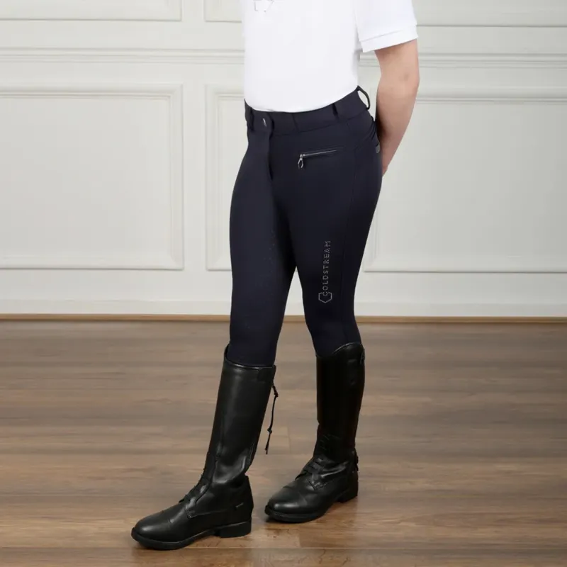 Coldstream Next Generation Child's Eckford Crystal Breeches - Navy-1