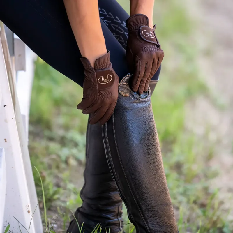 Roeckl Ladies Lisboa Gloves - Mocha-2