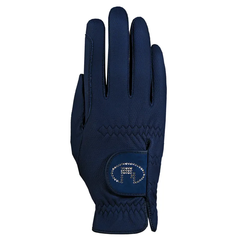 Roeckl Ladies Lisboa Gloves - Navy Blue